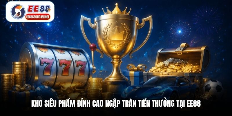 Kho siêu phẩm đỉnh cao ngập tràn tiền thưởng tại EE88